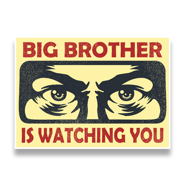 Wandtattoos: Big brother is watching you