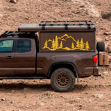 Wohnmobil aufkleber: Bergwald 3