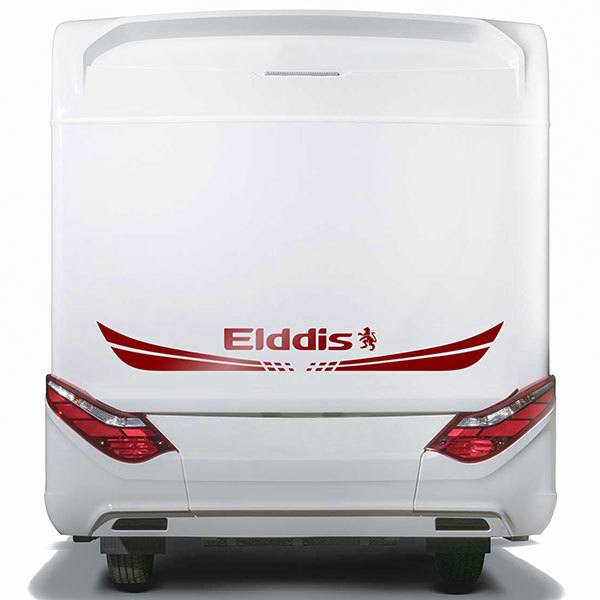 Wohnmobil aufkleber: Elddis Geflügeltes Logo