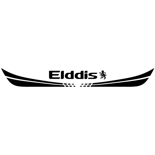 Aufkleber: Elddis Geflügeltes Logo