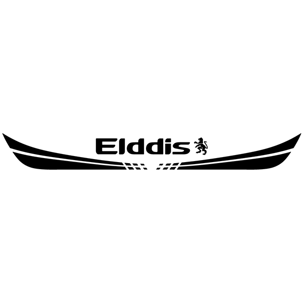 Wohnmobil aufkleber: Elddis Geflügeltes Logo