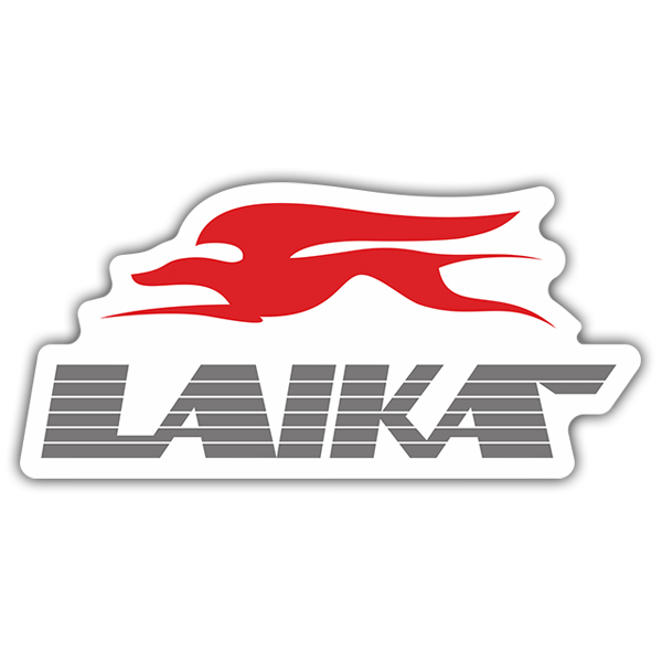 Wohnmobil aufkleber: Laika Logo