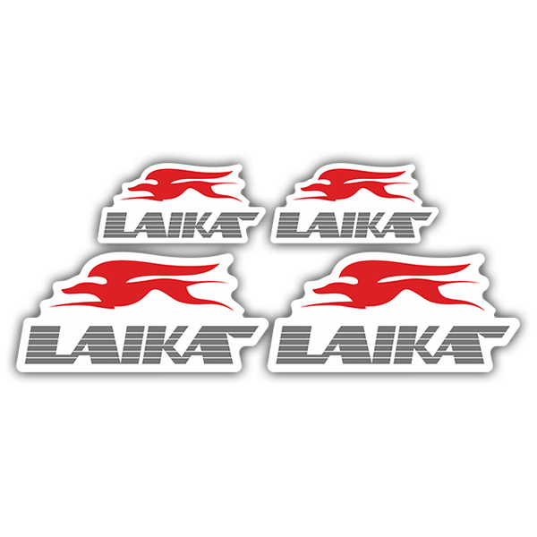 Wohnmobil aufkleber: Kit Laika Logo
