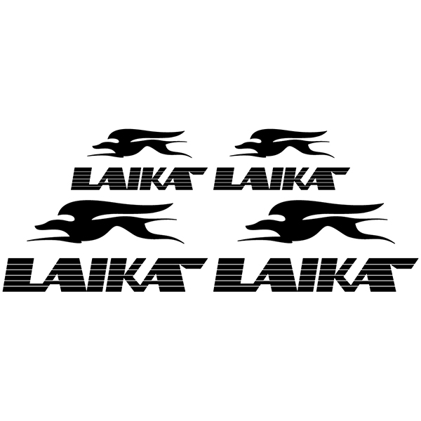 Wohnmobil aufkleber: Laika Aufkleber-Set