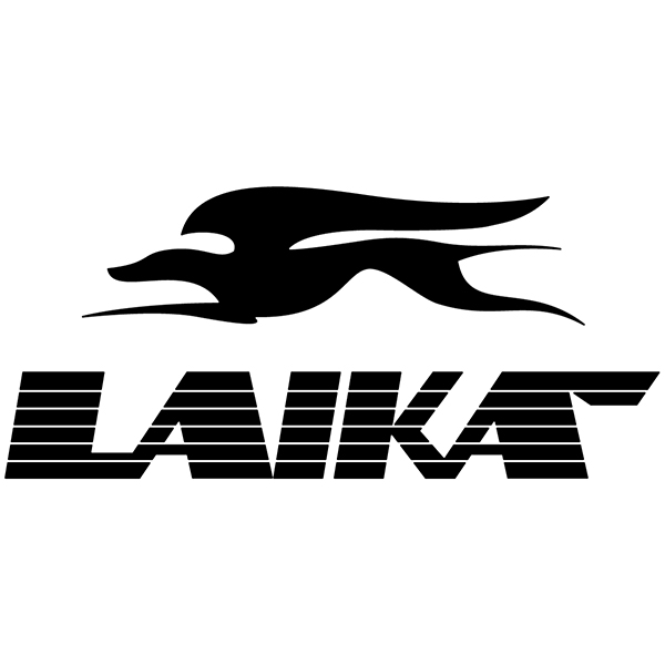 Aufkleber: Laika Emblem