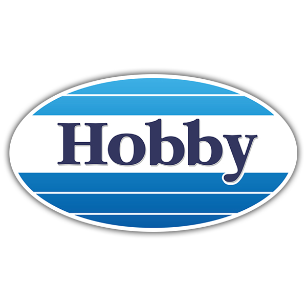 Wohnmobil aufkleber: Hobby Logo