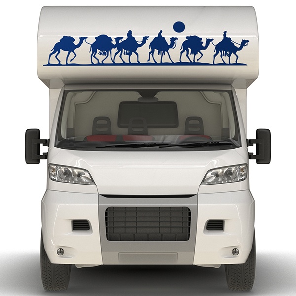 Wohnmobil aufkleber: Beduinen in der Wüste