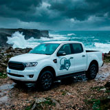 Wohnmobil aufkleber: Wolf im Wald 16