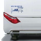 Wohnmobil aufkleber: Caravan-Satz auf Englisch 2