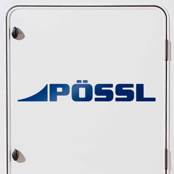 Wohnmobil aufkleber: Pössl