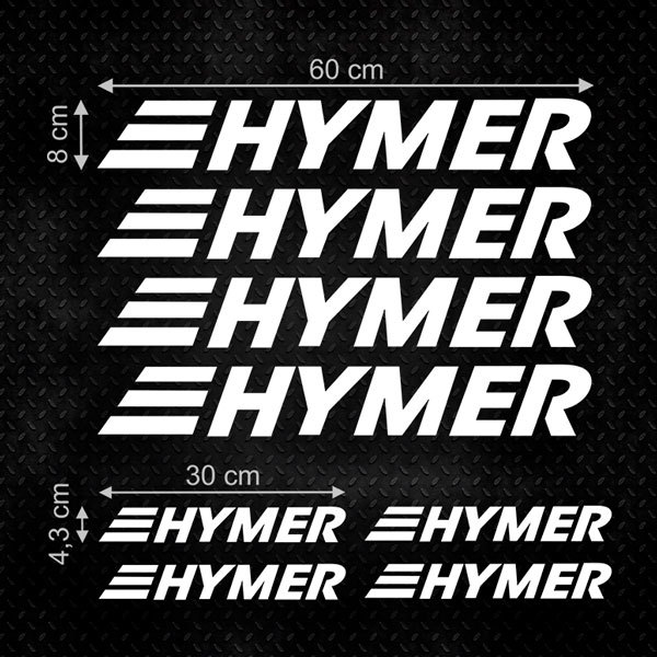 Hymer Aufkleber-Set 1/1