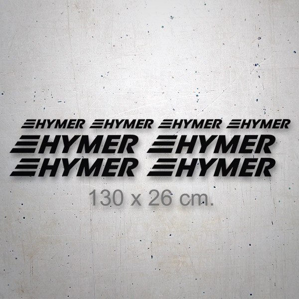 Hymer Aufkleber-Set 2/2