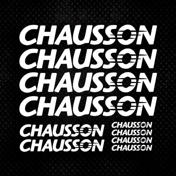 Chausson Aufkleber-Set 3/3