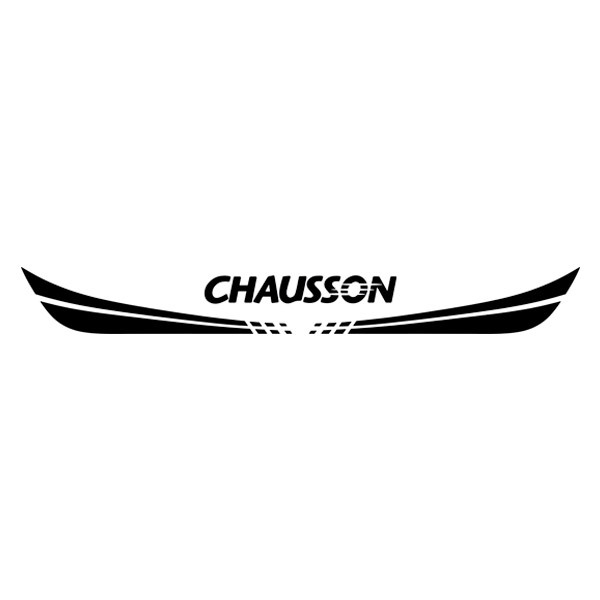 Wohnmobil aufkleber: Chausson-Flügel