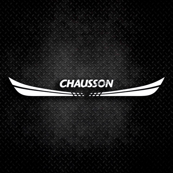 Wohnmobil aufkleber: Chausson-Flügel