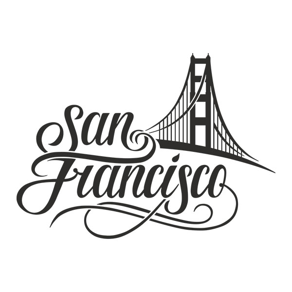Wohnmobil aufkleber: San francisco Golden Gate
