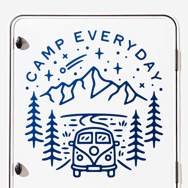 Wohnmobil aufkleber: Camp Everyday