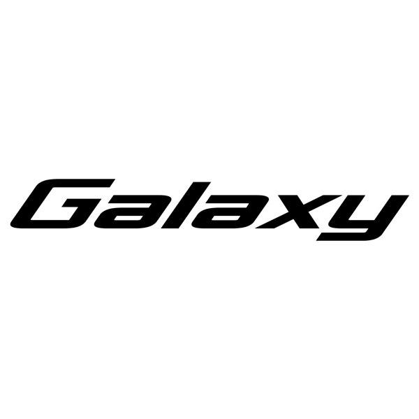 Wohnmobil aufkleber: Lunar Galaxy Aufkleber für Wohnwagen