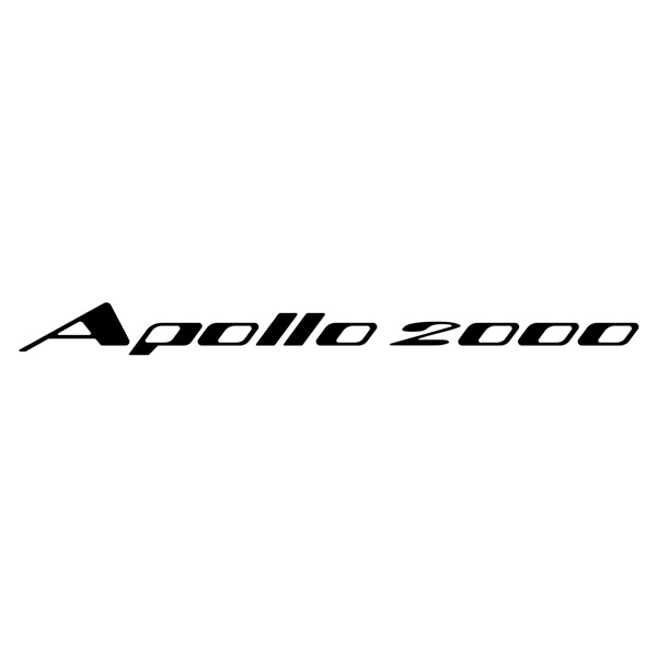 Wohnmobil aufkleber: Wohnmobil-Aufkleber Lunar Apolo 2000