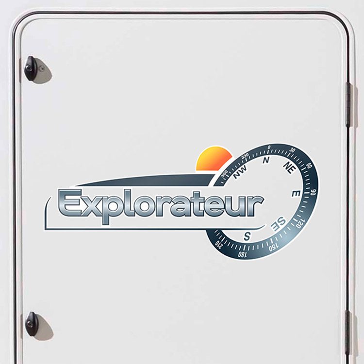 Pilote Explorateur Aufkleber links 1/2