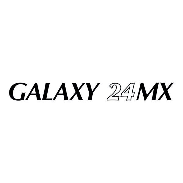 Wohnmobil aufkleber: Aufkleber Pilote Galaxy 24MX
