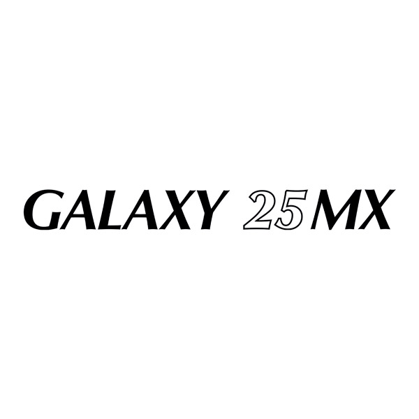 Wohnmobil aufkleber: Aufkleber Pilote Galaxy 25MX