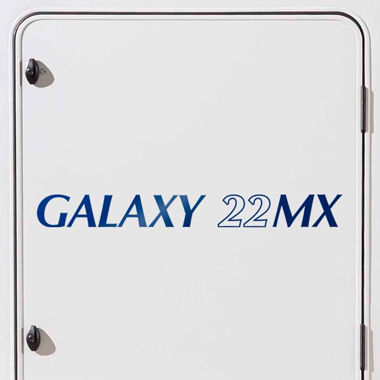 Wohnmobil aufkleber: Pilote Galaxy 22MX - Dekorative Aufkleber