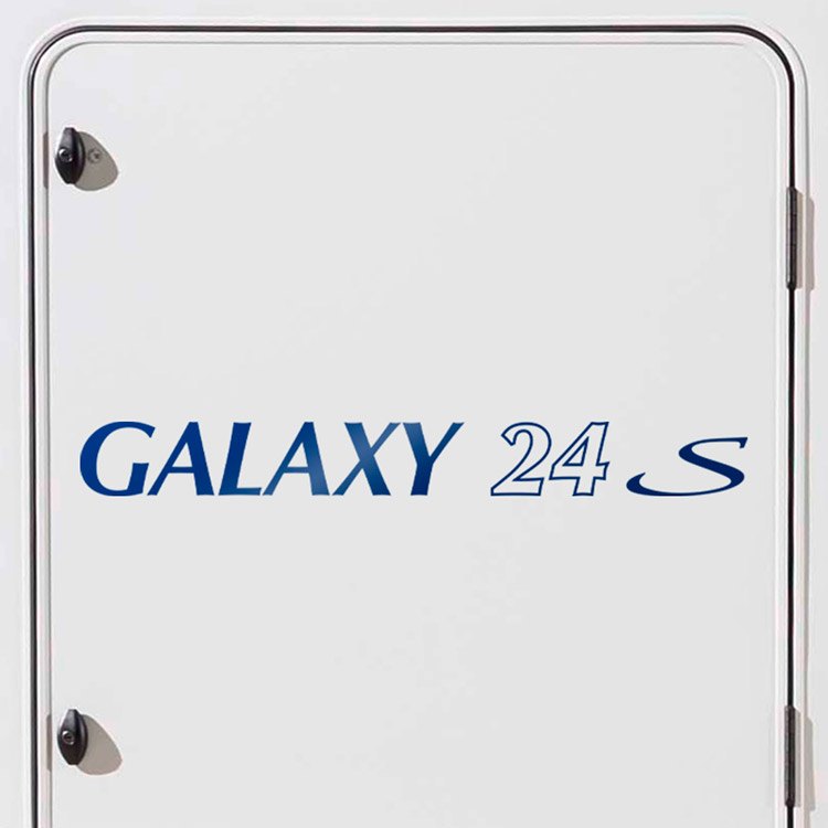 Wohnmobil aufkleber: Pilote Galaxy 24S - Dekorative Aufkleber
