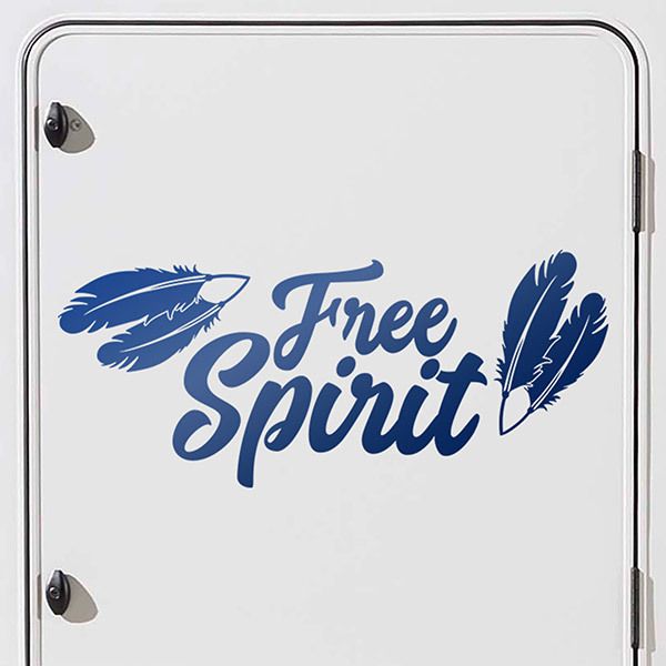 Aufkleber: Free Spirit