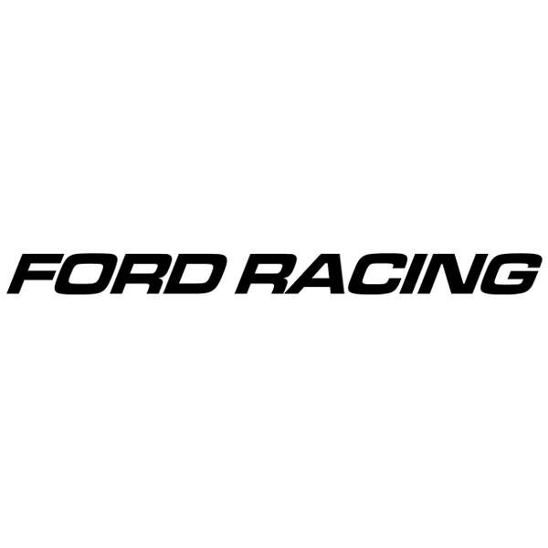 Aufkleber: Frontscheibenaufkleber Ford Racing