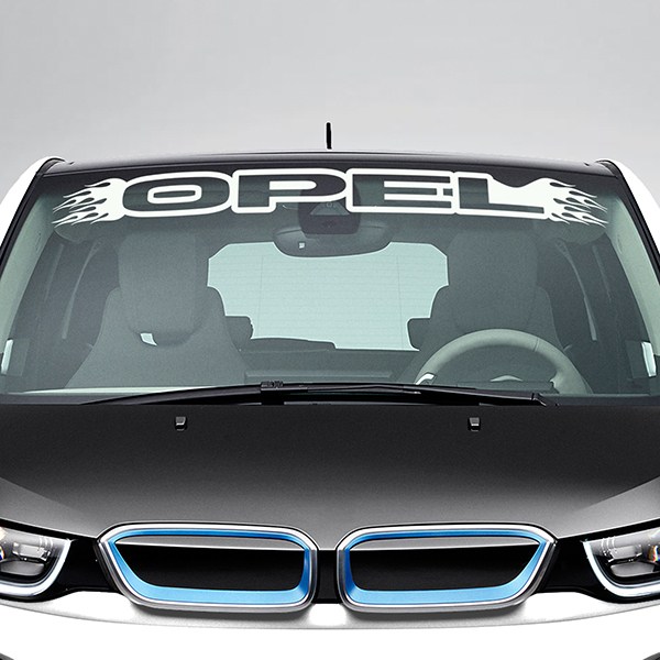 Aufkleber: Frontscheibenaufkleber Opel