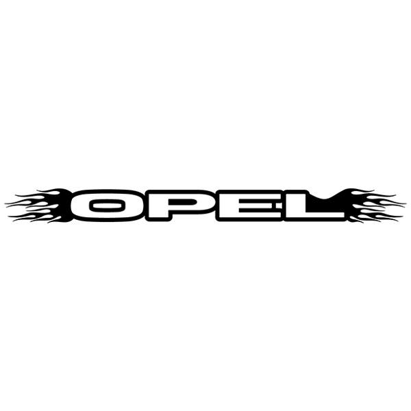 Frontscheibenaufkleber Opel