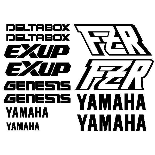 Aufkleber: kit Yamaha FZR