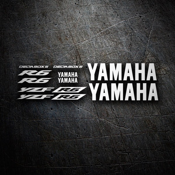 Aufkleber: Kit Yamaha YZF R6 2003 II