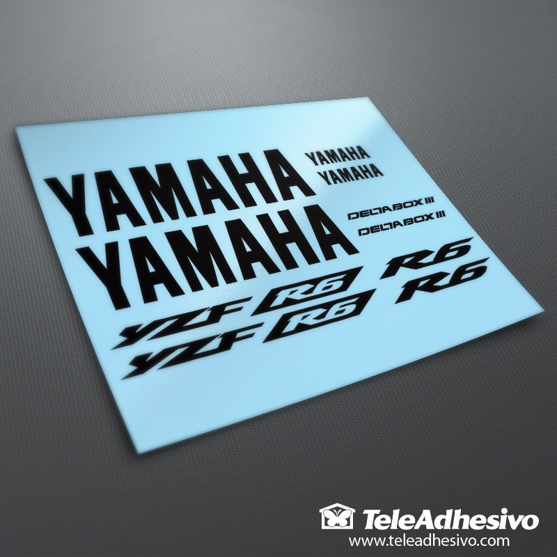 Aufkleber: Kit Yamaha YZF R6 2003 II