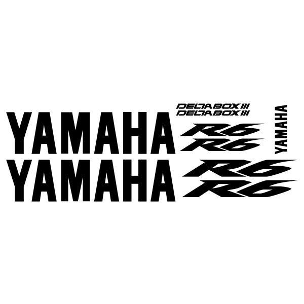 Aufkleber: Kit Yamaha YZF R6 Deltabox III 2004