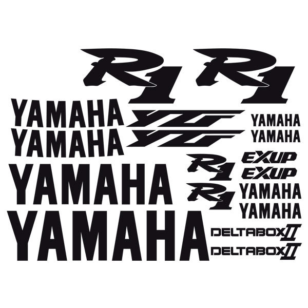 Aufkleber: Kit Yamaha YZF R1 2000