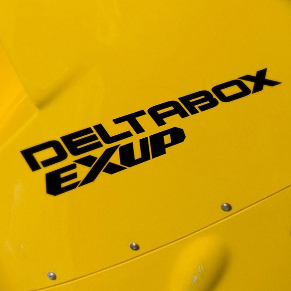 Aufkleber: Deltabox Exup
