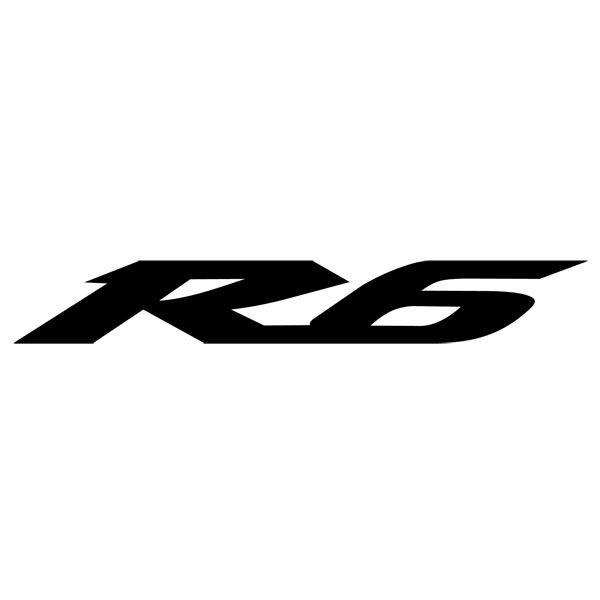Aufkleber: Yamaha Racing R6
